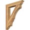 Ekena Millwork Balboa Traditional Rough Sawn Bracket, Western Red Cedar, 6"W x 38"D x 46"H BKT06X38X46BOA01RWR - alternate 1